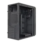 Компьютерный корпус Miditower ExeGate XP-332 Black, ATX, (без БП), 2*USB, Audio 8