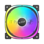 Вентилятор для корпуса PCCooler EF120 ARGb черный, 120 мм, 1500 об/мин, 25.7 дБ, 4 pin 16