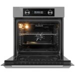 Шкаф духовой электрический Maunfeld AEOH60102S, 60л, дверца с 3 стеклами, нержавеющая сталь 23
