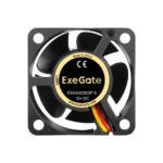 Вентилятор для корпуса ExeGate EX04020S2P-5 черный, 40 мм, 5000 об/мин, 22 дБ, 3 pin 2