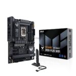 Материнская плата ASUS TUF GAMING Z890-PLUS WIFI, LGA 1851, Intel Z890, 4xDDR5, 4xSATA, 4xM.2, 1xPCIe 5.0 x16, 1xPCIe 4.0 x4, 1xDP, 1xHDMI, 1xUSB-C 3.2 Gen 2x2, 1xUSB-C Thunderbolt 4, 1x 2.5Gb LAN, 3xUSB-A 3.2 Gen 1, 3xUSB-A 3.2 Gen 2, 5x3.5 мм, 1xWi-Fi 7, ATX 8
