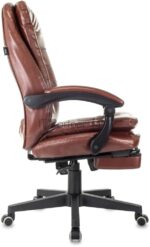 Кресло Бюрократ T-9950MSG-F/BROWN-PU коричневый, экокожа 19