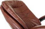 Кресло Бюрократ T-9950MSG-F/BROWN-PU коричневый, экокожа 26