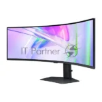 Монитор 49" Samsung LS49C950UAIXCI VA 5120x1440, 120 Гц, 5 мс, 32:9, 350 кд/м2, 2xHDMI, 1хDP, 1хUSB-C, 1x3.5 мм, изогнутый, черный 17
