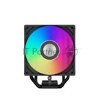 Устройство охлаждения (кулер) PcCooler RT500 Digital BK ARGb RT500-BKAWYL-GL черный 120мм алюминий+медь 2200rpm 32db 4-pin 240W 10
