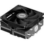Кулер для процессора PCCooler RC400-53 (125W, 4-pin PWM, 53.5мм, Al/Cu, 4x6мм, 1x92мм, 43CFM, 31.2dBA, 2700RPM, S: 1851/1700/1200/20XX/115X, AM5/AM4, silver, black) 9