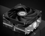 Кулер для процессора PCCooler RC400-53 (125W, 4-pin PWM, 53.5мм, Al/Cu, 4x6мм, 1x92мм, 43CFM, 31.2dBA, 2700RPM, S: 1851/1700/1200/20XX/115X, AM5/AM4, silver, black) 10
