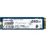 Накопитель SSD Kingston DC2000B, 240Gb, PCIe 4.0 x4, M.2 2280, R/W 4500/400 8