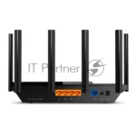 Роутер TP-Link Archer AX73 AX5400 Dual Band Wireless Gigabit Router, 1.5 GHz Tri-Core CPU, 1 GE WAN + 4 GE LAN ports, 1× USB 3.0 Port, support 1024-QAM, OFDMA, MU-MIMO, Airtime Fairness, Beamforming, 160MHz Channel Width, come with HomeShieldTM, support Russia PPTP/L2TP/PPPoE 25
