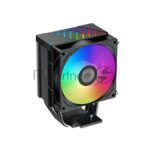 Кулер PCCooler R400 ARGb черный 92мм алюминий+медь 2200r m 30db 4-pin 180W 133мм 15