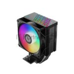 Кулер PCCooler R400 ARGb черный 92мм алюминий+медь 2200r m 30db 4-pin 180W 133мм 14