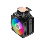 Кулер PCCooler R400 ARGb черный 92мм алюминий+медь 2200r m 30db 4-pin 180W 133мм 10