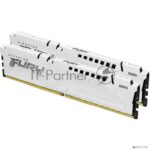 Оперативная память Kingston Fury Beast, DDR5, 32Gb (2x16 Gb), 5600 MHz, CL36, DIMM, радиатор, белый 5