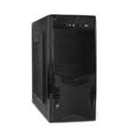 Компьютерный корпус Miditower ExeGate EX261448RUS CP-601 Black, ATX, (CP350W, 80мм), 2хUSB, Audio 5