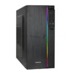 Компьютерный корпус Minitower ExeGate mEVO-9302-RGb (mATX, без БП, 2хUSB+1хUSB 3.0, HD аудио, черный с RGb подсветкой) 4