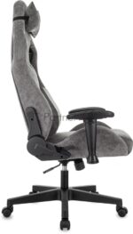 Кресло Zombie Ghost Fabric серый, ткань, 120 кг, механизм качания 13