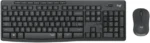 Комплект клавиатура+мышь Logitech MK295 беспроводной, USB, чёрный 15