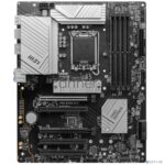 Материнская плата MSI PRO B760-P II, LGA 1700, Intel B760, 4xDDR5, 4xSATA, 2xM.2, 1xPCI-E 4.0 x16, 1xPCI-E 4.0 x4, 3xPCI-E 3.0 x1, 1xHDMI, 1xDP, 1xRJ45 2.5Gb, 1xUSB-C 3.2 Gen 2, 2xUSB-A 3.2 Gen 1, 2xUSB-A 2.0, 5x3.5мм, TOSLINK, 7.1, Standard-ATX 5