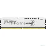 Оперативная память Kingston Fury Beast EXPO, DDR5, 32Gb (1x32 GB), 6000 MHz, CL30, радиатор, белый 4