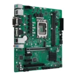 Материнская плата ASUS Pro H610M-C-CSM, LGA 1700, Intel H610, 2xDDR5, 4xSATA, 1xM.2, 1xPCIe 5.0 x16, 2xPCIe x1, 1xPCI, 1xHDMI, 1xDP, 1xDVI-D, 1xVGA, 1x 1Gb LAN, 2xUSB-A 3.2 Gen 2, 2xUSB-A 2.0, 3x3.5 мм, 7.1, mATX 9