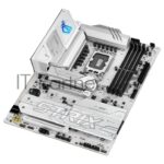 Материнская плата ASUS ROG STRIX B860-A GAMING WIFI, LGA1851, Intel B860, 4xDDR5, 4xSATA, 4xM.2, 2xPCIe 5.0 x16, 1xDP, 1xHDMI, 1x2.5Gb LAN, Wi-Fi, Bluetooth, 4xUSB 2.0, 2xUSB 3.2 Gen 1, 3xUSB 3.2 Gen 2, 1xUSB 4, 2xUSB-C, 3x3.5 мм, 7.1, ATX 14