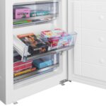 Встраиваемый холодильник Maunfeld MBF193SLFWGR Inverter белый двухкамерный 229/76 л морозилка снизу 15