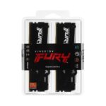 Оперативная память Kingston Fury Beast, DDR5, 32Gb (2x16GB), 5600MHz, CL36, DIMM, с радиаторами, RGB, черный 6