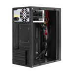 Компьютерный корпус Minitower ExeGate BAA-403-AAA400 (mATX, БП AAA400 с вент. 8см, 2*USB, HD Audio, черный) 8