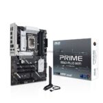 Материнская плата ASUS PRIME B860-PLUS WIFI, LGA 1851, Intel B860, 4xDDR5, 4xSATA, 2xM.2, 1xPCIe 5.0 x16, 4xPCIe 4.0 x16, 2xUSB-C, 4xUSB-A 3.2 Gen 1, 2xUSB-A 3.2 Gen 2, 1xHDMI, 1xDP, 1x2.5Gb LAN, 7.1, ATX 12