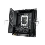 Материнская плата ASUS ROG STRIX B860-I GAMING WIFI, LGA1851, Intel B860, 2xDDR5, 4xSATA, 2xM.2, 1xPCIe 5.0 x16, 1xDP, 1xHDMI, 1xThunderbolt 4, 1x2.5Gb LAN, Wi-Fi 7, 2xUSB 2.0, 3xUSB 3.2 Gen 1, 1xUSB 3.2 Gen 2, 1xUSB 3.2 Gen 2x2, 1xUSB-C, 1xS/PDIF, 2x3.5 мм, 7.1, Mini-ITX 22