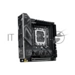 Материнская плата ASUS ROG STRIX B860-I GAMING WIFI, LGA1851, Intel B860, 2xDDR5, 4xSATA, 2xM.2, 1xPCIe 5.0 x16, 1xDP, 1xHDMI, 1xThunderbolt 4, 1x2.5Gb LAN, Wi-Fi 7, 2xUSB 2.0, 3xUSB 3.2 Gen 1, 1xUSB 3.2 Gen 2, 1xUSB 3.2 Gen 2x2, 1xUSB-C, 1xS/PDIF, 2x3.5 мм, 7.1, Mini-ITX 17