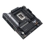 Материнская плата ASUS TUF GAMING B860M-PLUS WIFI, LGA 1851, Intel B860, 4xDDR5, 4xSATA, 3xM.2, 1xPCIe 5.0 x16, 1xPCIe x4, 1xUSB-C, 4xUSB-A 3.2 Gen 1, 2xUSB-A 3.2 Gen 2, 1xHDMI, 1xDP, 1x2.5Gb LAN, 7.1, mATX 7