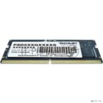Оперативная память Patriot Signature, DDR5, 16GB (1x16 GB), 5600 MHz, CL46, SO-DIMM 6