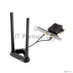 Сетевой адаптер Wi-Fi + Bluetooth Asus PCE-BE92BT BE9400 PCI Express (ант.внеш.несъем.) 2ант. 6