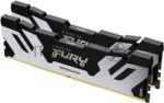 Оперативная память Kingston Fury Renegade, DDR5, 96Gb (2x48GB), 6000MHz, CL32, DIMM, с радиаторами, серебристый/черный 8