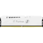 Оперативная память Kingston Fury Beast, DDR5, 32Gb (1x32GB), 5200MHz, CL40, DIMM, радиатор, белый 1