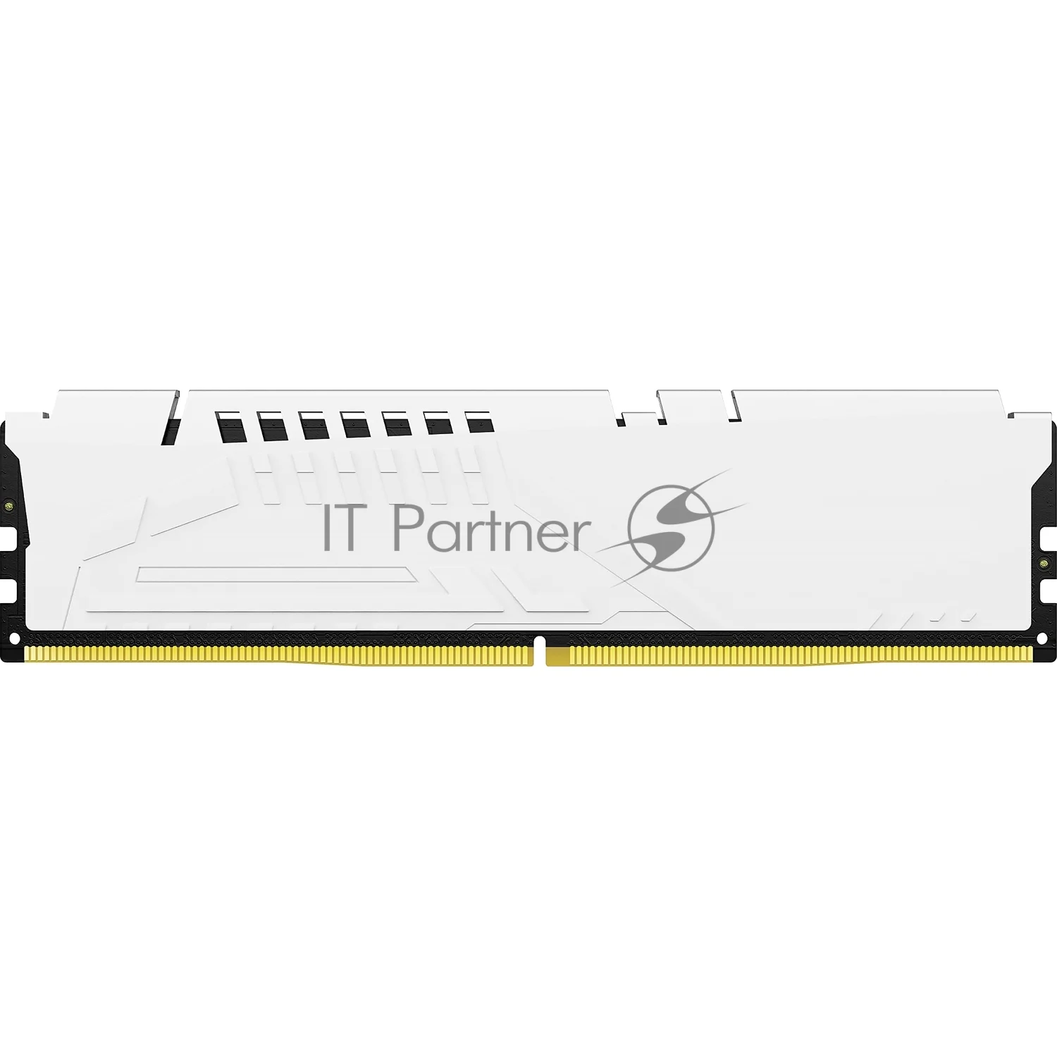 Оперативная память Kingston Fury Beast, DDR5, 32Gb (1x32GB), 5200MHz, CL40, DIMM, радиатор, белый 1