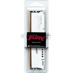 Оперативная память Kingston Fury Beast, DDR5, 32Gb (1x32GB), 5200MHz, CL40, DIMM, радиатор, белый 7