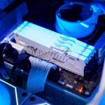 Оперативная память Kingston Fury Beast, DDR5, 32Gb (1x32GB), 5600MHz, CL36, DIMM, радиатор, RGB, белый 11