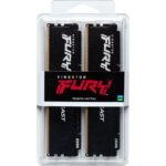 Оперативная память Kingston Fury Beast, DDR5, 128Gb (4x32Gb), 5200MHz, CL40, DIMM, радиатор, черный 5