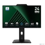 Монитор 23.8" MSI PRO MP242PMG IPS 1920x1080, 120 Гц, 4 мс, 16:9, 300 кд/м², 1xHDMI, 1xDP, 1xVGA, 2xUSB, 1x3.5 мм, 2x3 Вт, веб-камера, черный 6