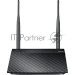 Сетевое оборудование ASUS RT-N12 E WiFi Router (RTL) 802.11b/g/n, 4UTP 10/100 Mbps, 1WAN, 300Mbps, 2x2dBi 10