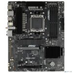 Материнская плата MSI PRO B650-S WIFI, AM5, AMD B650, 4xDDR5, 4xSATA, 2xM.2, 1xPCI-E 4.0 x16, 1xPCI-E 4.0 x4, 1xHDMI, 1xDP, 1x2.5Gb LAN, 3xUSB 3.2 Gen 1, 3xUSB 3.2 Gen 2, 6x3.5 мм, 7.1, Standard-ATX 13