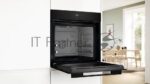 Электрический духовой шкаф Bosch HJG852YB0T Serie 6, 60 см, 66 л, черный,сенсорное управление, 8 режимов+AutoPilot 30(30 автоматических программ), LCD-дисплей, галогенное освещение, самоочистка EcoClean,Soft Open and Soft Close door,телескопические направляющие на 2 уровнях 12