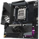 Материнская плата Gigabyte B850M AORUS ELITE WIFI6E, AM5, AMD B850, 4xDDR5, 4xSATA, 2xM.2, 1xPCIe 5.0 x16, 1xPCIe 3.0 x4, 1xDP (v1.4), 1x2.5Gb LAN, Wi-Fi 6E, Bluetooth 5.3, 2xUSB-C 10Gbps, 2xUSB-A 10Gbps, 5xUSB-A 5Gbps, 4xUSB-A 2.0, S/PDIF, 2x3.5 мм, 7.1, mATX 8