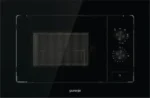 Микроволновая печь Gorenje BM201EG1BG 20 л, 800 Вт, черный (встраиваемая) 12