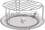 Встраиваемая микроволновая печь Gorenje BM201SG3BG, 20 л, 5 уровней мощности, 8 автопрограмм, сенсорное управление, дисплей, гриль, поворотный стол, AquaClean, автоменю черный 11