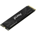 Накопитель SSD Kingston Fury Renegade, 4096Gb, M.2(22x80мм), NVMe, PCIe 5.0 x4, 3D TLC, R/W 14800/14000MB/s, IOPs 2 200 000/2 200 000, TbW 4000, DWPD 0.5 (12 мес) 10