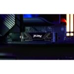 Накопитель SSD Kingston Fury Renegade, 4096Gb, M.2(22x80мм), NVMe, PCIe 5.0 x4, 3D TLC, R/W 14800/14000MB/s, IOPs 2 200 000/2 200 000, TbW 4000, DWPD 0.5 (12 мес) 7