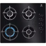 Газовая варочная панель Electrolux KGG6407K черный 3